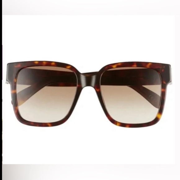 NWT Givenchy *Havana* 53mm Gradient Square Sunglasses main image 4